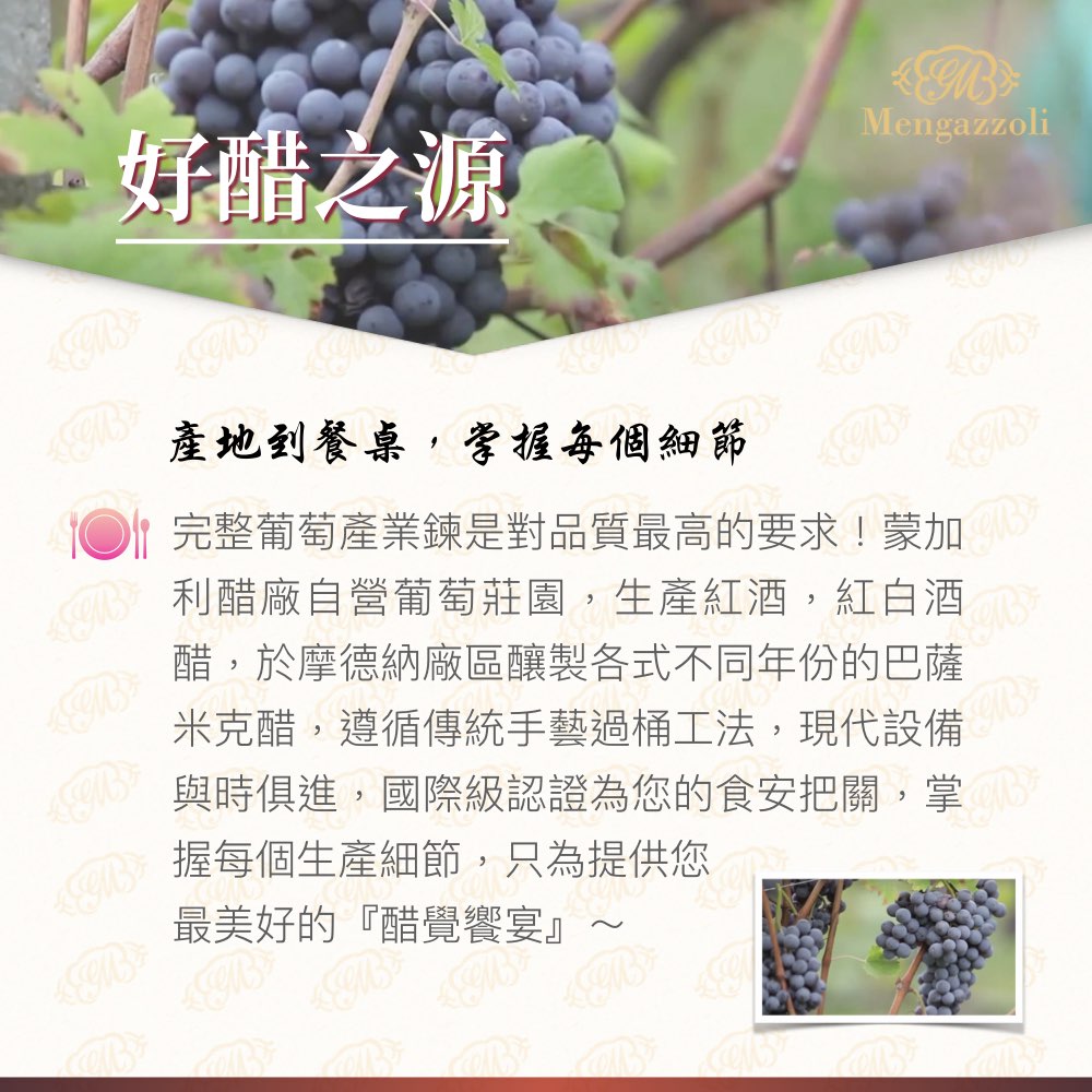 【蒙加利】義大利粉紅標6年巴薩米克醋I.G.P.認證250ml