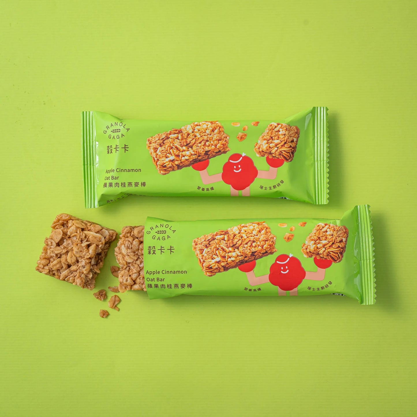 穀卡卡燕麥棒 蘋果肉桂 Oat Bar - Apple Cinnamon