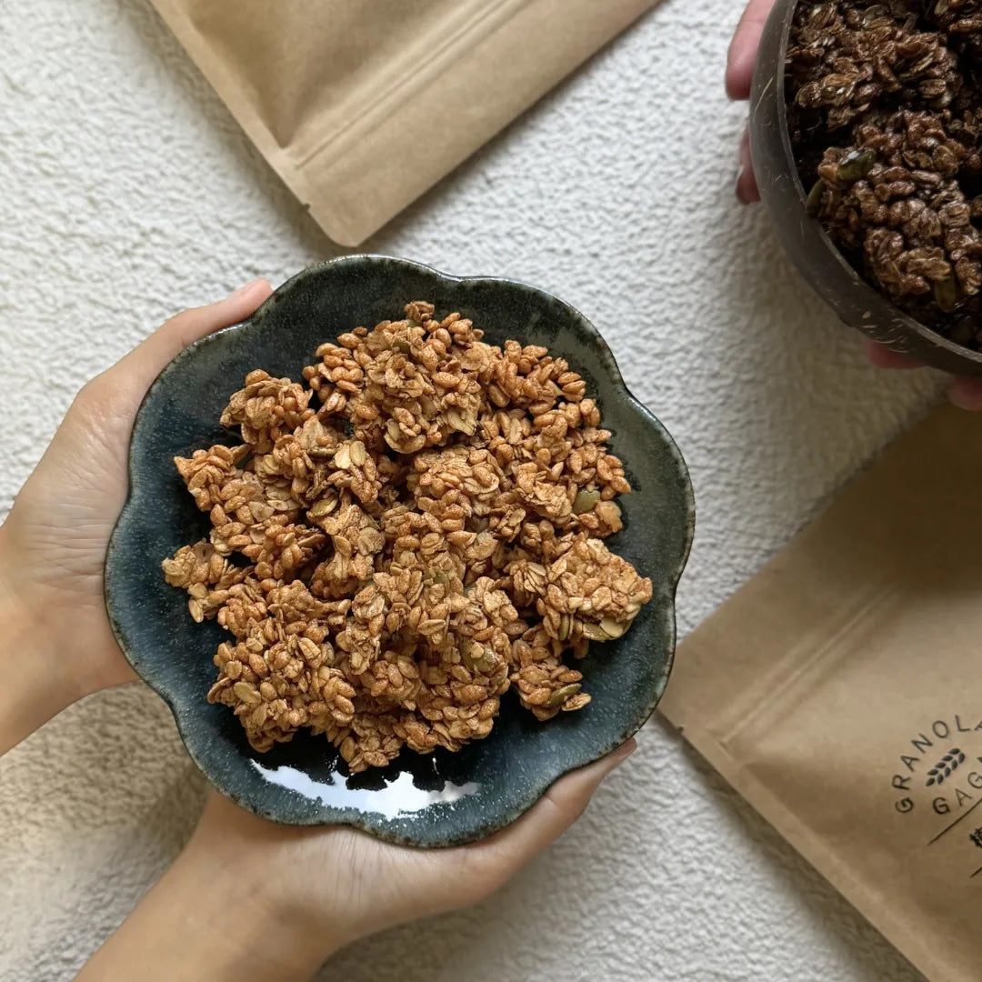 穀卡卡蛋白燕麥脆片 蘋果肉桂 PROTEIN GRANOLA-APPLE CINNAMON