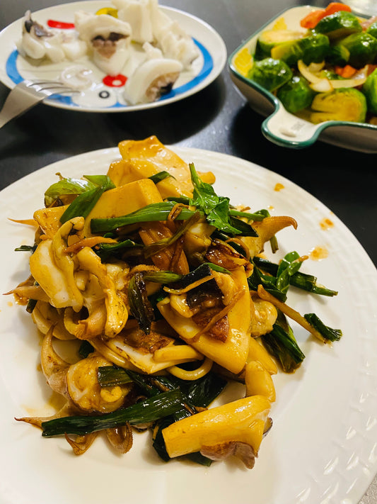 薺藍籽油食譜：三杯花枝