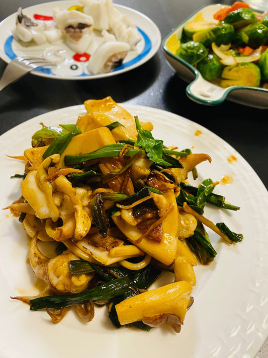 薺藍籽油食譜：三杯花枝