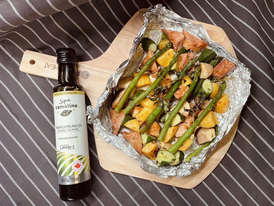 薺藍籽油食譜：隨手烤蔬菜