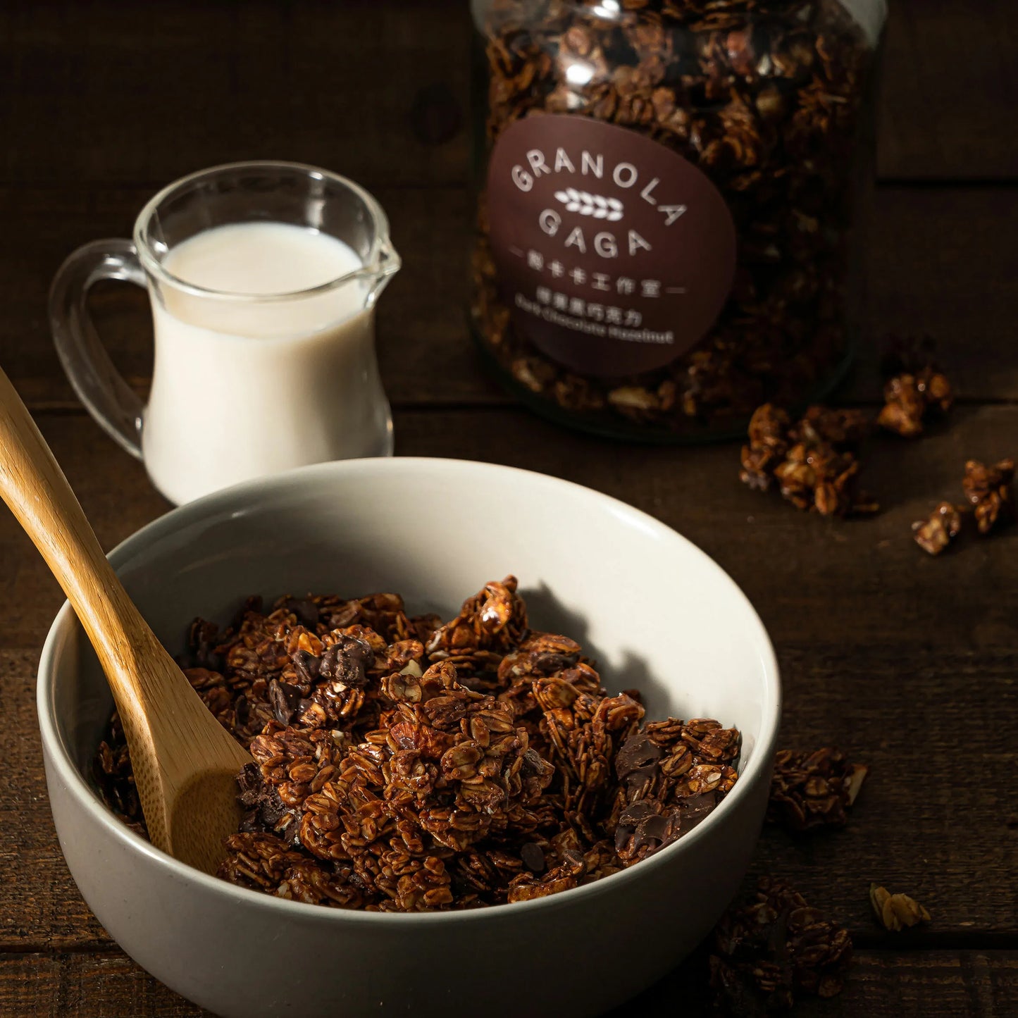穀卡卡穀片 榛果巧克力 堅果燕麥脆片 HAZELNUTS CHOCOLATE GRANOLA [榛果·杏仁·巧克力豆]