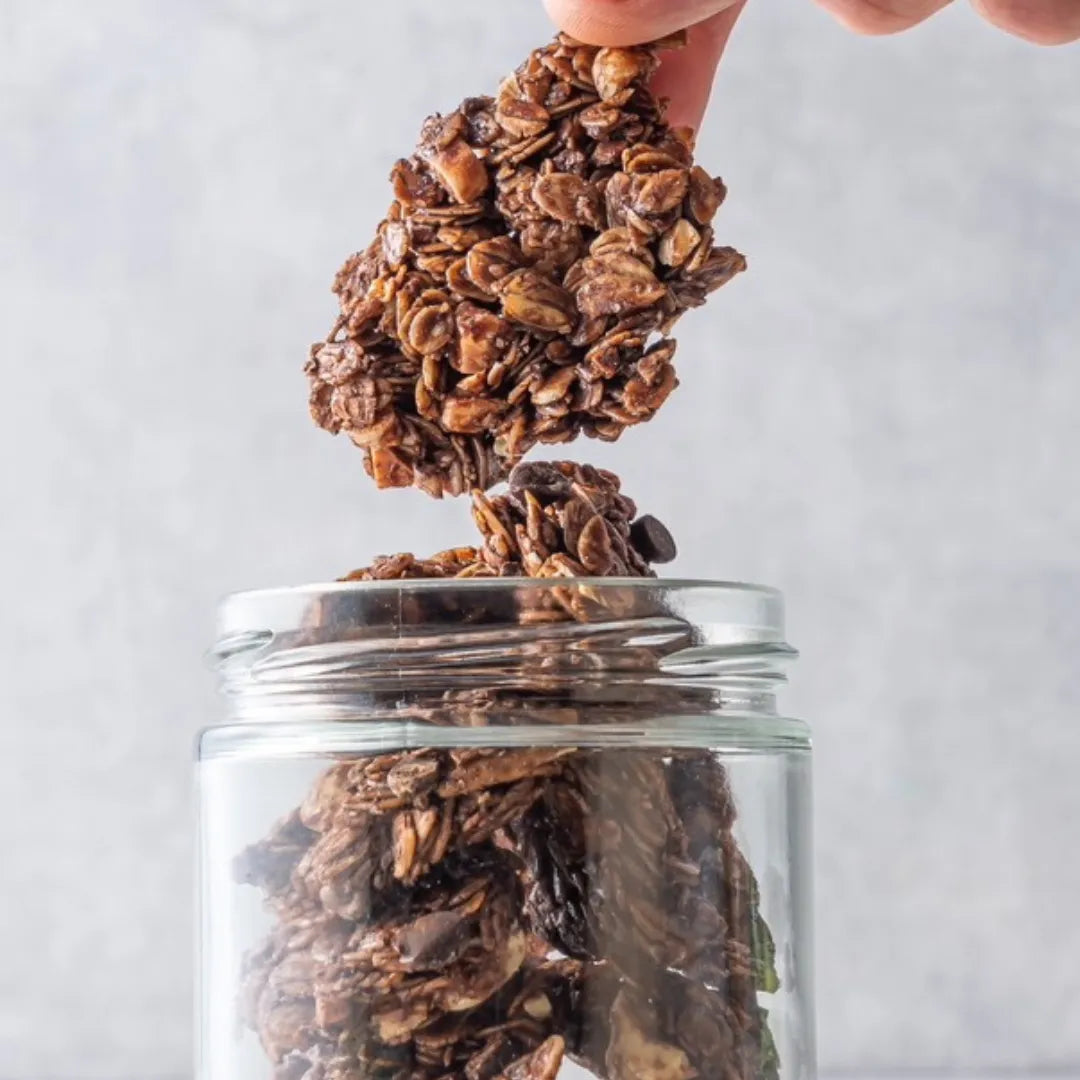 穀卡卡穀片 榛果巧克力 堅果燕麥脆片 HAZELNUTS CHOCOLATE GRANOLA [榛果·杏仁·巧克力豆]
