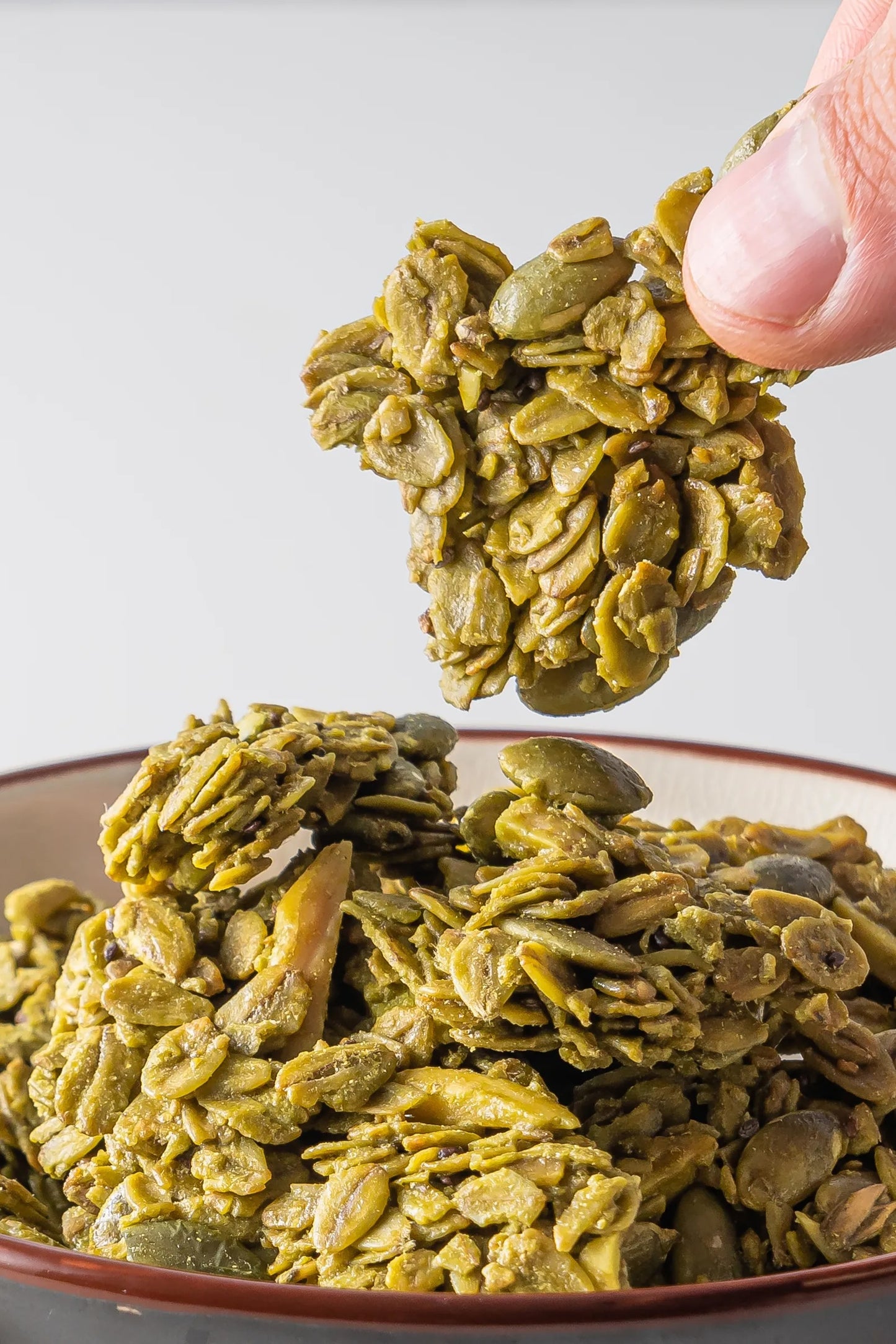 穀卡卡穀片 抹茶大豆 堅果燕麥脆片 SOY MATCHA GRANOLA [杏仁·大豆·奇亞籽]