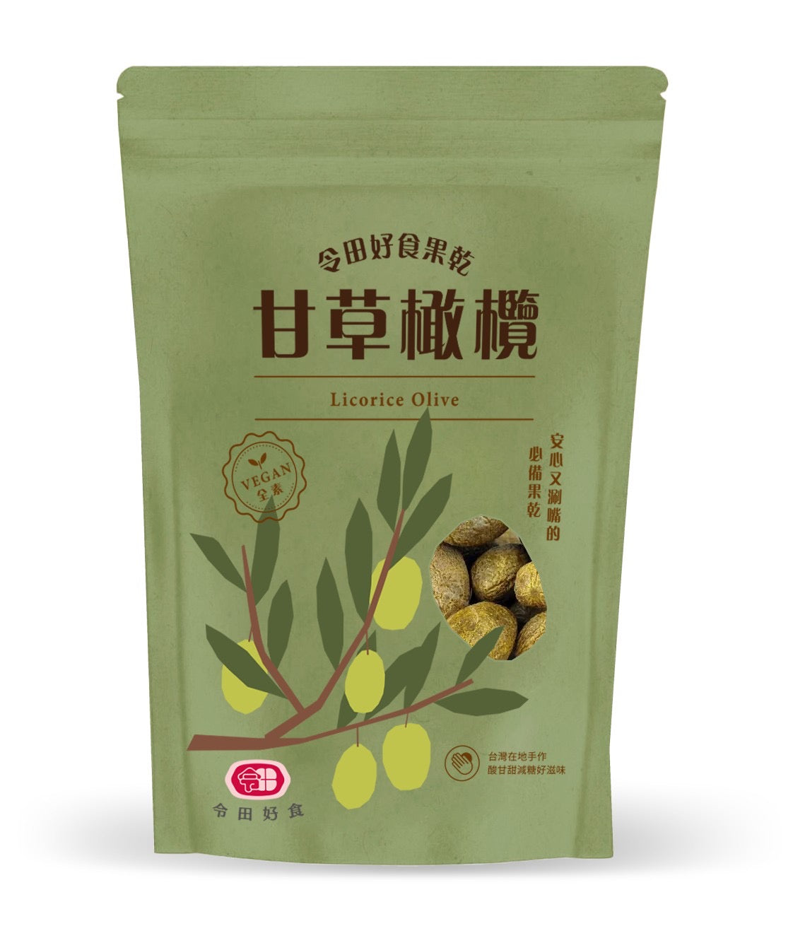 [即期品] 令田好食果乾 甘草橄欖 效期2025/11/4